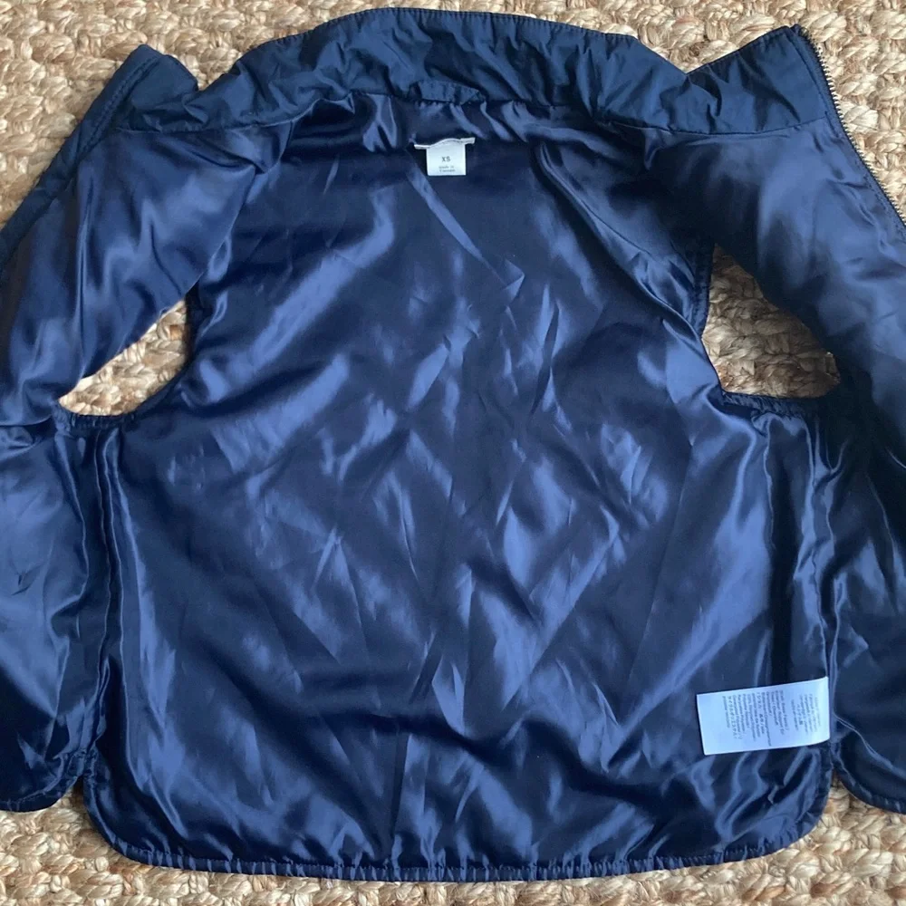 New: Crewcuts Quilted Walker Vest in Navy Blue. Size xs or 4 / 5